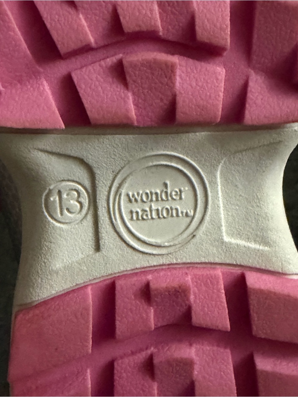 Child’s size 13 wonder nation Pink & Silver Kids Snow Boots w/Snowflake Print - Picture 2 of 8